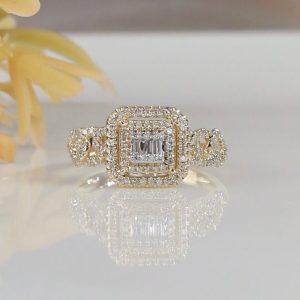 .26 CTW Diamond Ring 14K Yellow Gold JS229R-YG