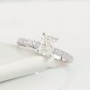 GIA 1.00 Carat Diamond Engagement Ring 18K White Gold ER0378-WG