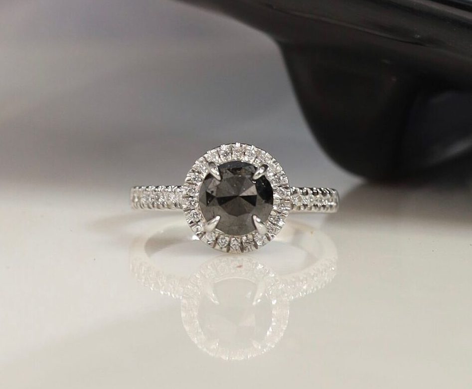 1.75 CTW Diamond Engagement Ring 18k White Gold ER0370-WG 1.75 CTW Diamond Engagement Ring 18k White Gold ER0370-WG