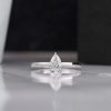 .50 Carat Diamond Engagement Ring 18K White Gold ER0356-WG