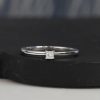 .08 Carat Diamond Engagement Ring 18K White Gold ER0349-2 WG