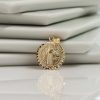 18K Yellow Gold Pendant MP12-2