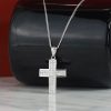 1.00 CTW Diamond Necklace 18K White Gold N376-WG