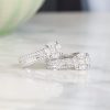 .685 CTW Diamond Clip Earrings 14K White Gold E0151-WG