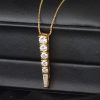 1.02 CTW Diamond Necklace 18K Yellow Gold N374-YG