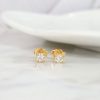 .32 CTW Diamond Stud Earrings 18K Yellow Gold E0126-YG