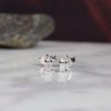 .15 CTW Diamond Stud Earrings 18K White Gold E0123-WG