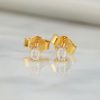 .15 CTW Diamond Stud Earrings 18K Yellow Gold E0123-YG