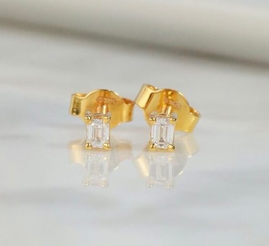 .15 CTW Diamond Stud Earrings 18K Yellow Gold E0123-YG