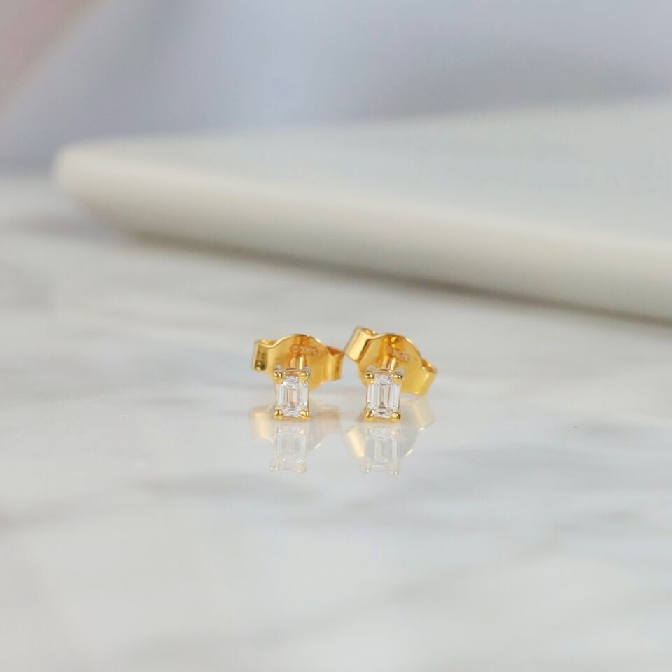 .15 CTW Diamond Stud Earrings 18K Yellow Gold E0123-YG