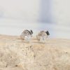 .32 CTW Diamond Stud Earrings 18K White Gold E0131-WG