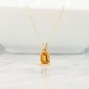 1.91 Carat Citrine Pendant 18K Yellow Gold PN144-YG