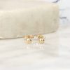 18K Yellow Gold Earrings ME01-1 YG