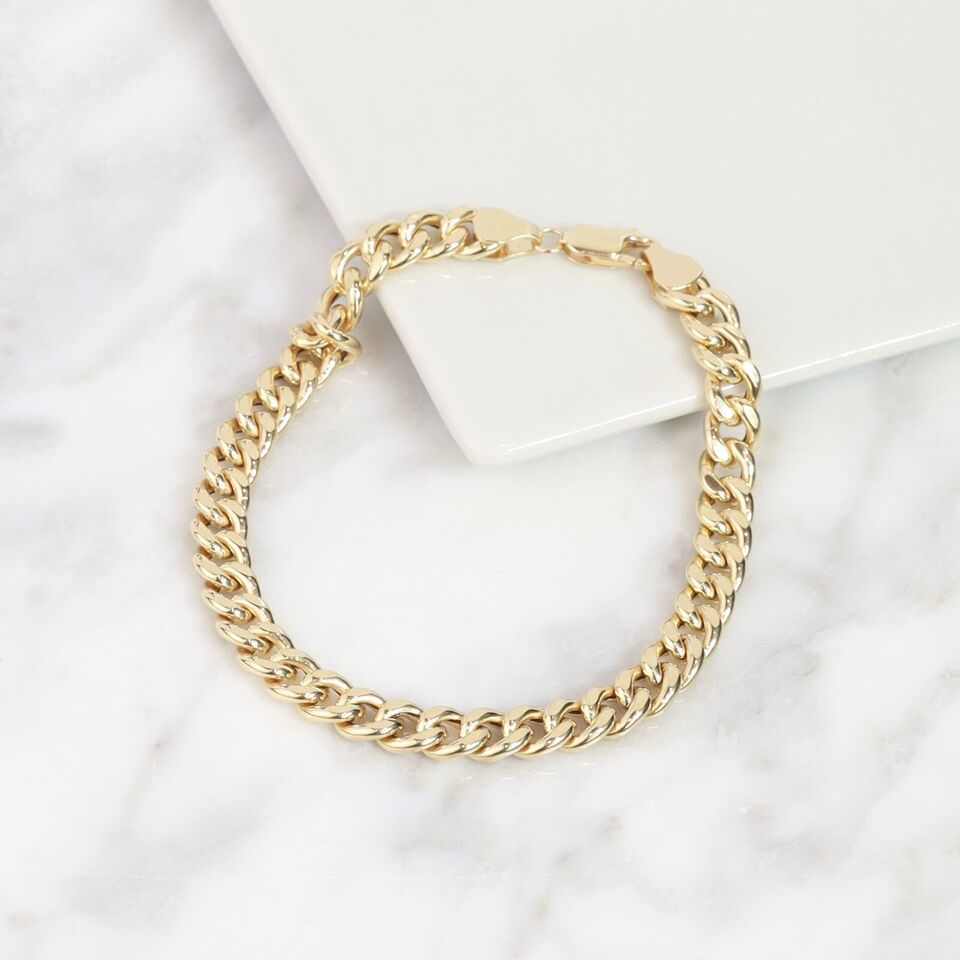 18K Yellow Gold Bracelet MB27-4