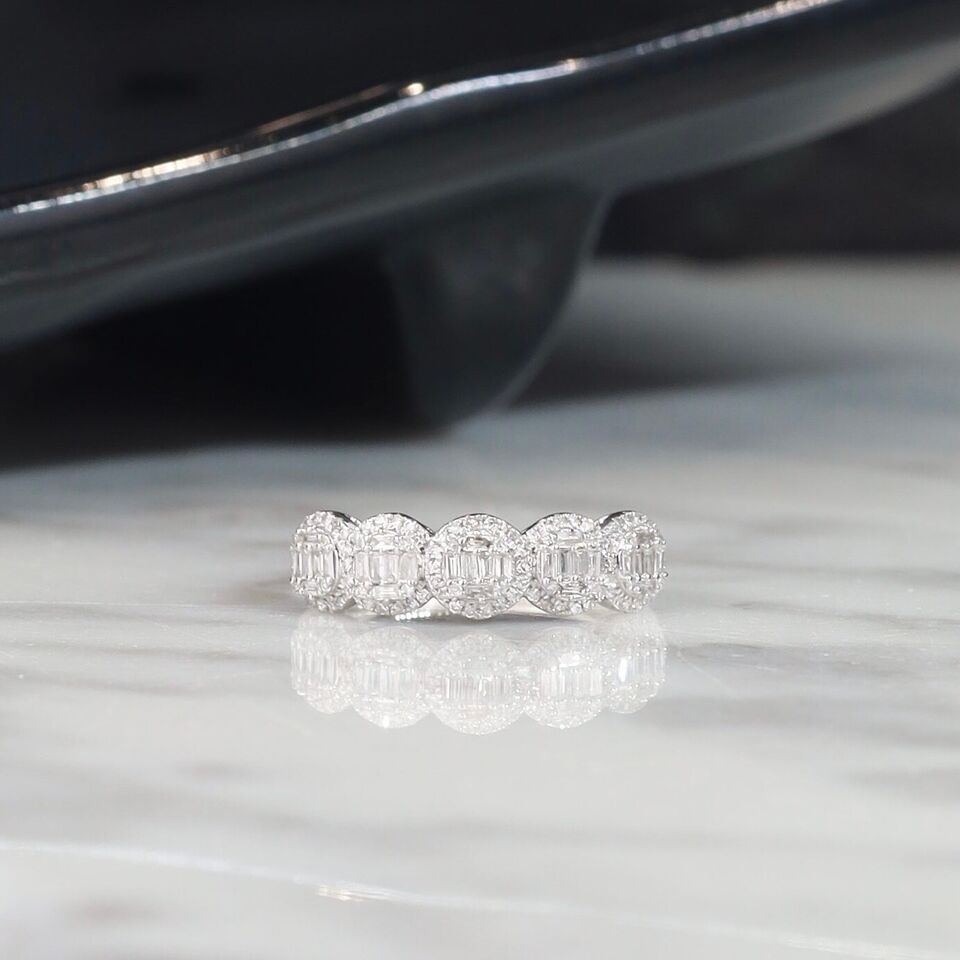 .335 CTW Diamond Ring 14K White Gold JS246R-WG