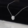 .12 CTW Diamond Necklace 14K White Gold JS240N-WG