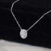 .12 CTW Diamond Necklace 14K White Gold JS240N-WG