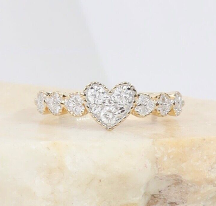 .37 CTW Diamond Ring 14K Yellow Gold JS233R-YG