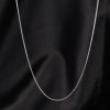 18K White Gold Chain C32-1 WG