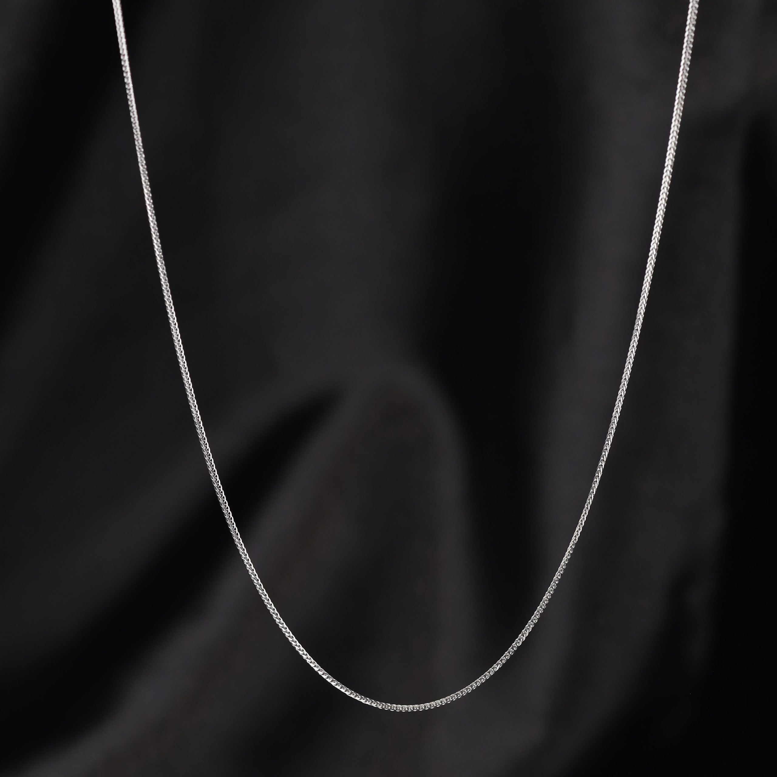 18K White Gold Chain C32-1 WG