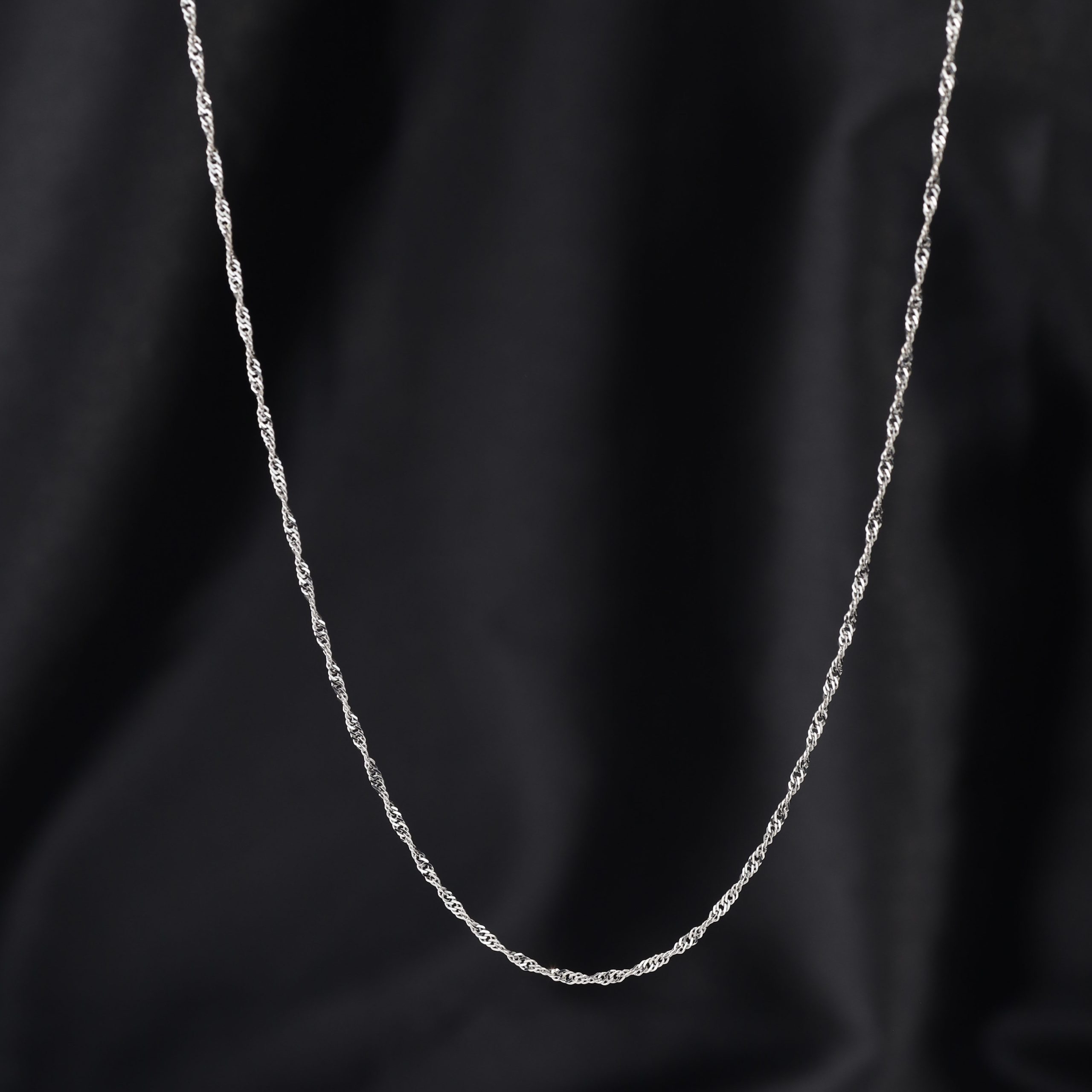 18K White Gold Chain C36-WG