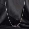 18K White Gold Chain C37-WG