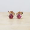 .79 CTW Tourmaline Stud Earrings 18K Rose Gold E0156-RG