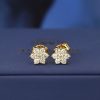 .70 CTW Diamond Rositas Earrings 14k Yellow Gold E951-YG