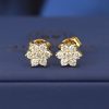 .70 CTW Diamond Rositas Earrings 14k Yellow Gold E951-YG