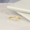 GIA .30 Carat Diamond Engagement Ring 18K Yellow Gold ER0380-YG