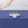 GIA 1.01 Carat Diamond Engagement Ring 18K White Gold ER0383-WG