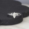 GIA .35 Carat Diamond Engagement Ring 18K White Gold ER0388-WG