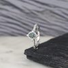 .49 Carat Alexandrite w/ .256 CTW Diamond Engagement Ring 18K White Gold ER0392-WG