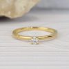 .17 Carat Diamond Engagement Ring 18K Yellow Gold ER0407-YG