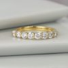 .80 CTW Diamond Half Eternity Ring 18k Yellow Gold HE428-1 YG