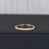 .36 CTW Diamond Half Eternity 18k Yellow Gold HE429-YG