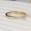 .15 CTW Diamond Half Eternity 18K Yellow Gold HE432-YG