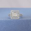 .59 CTW Diamond Ring 14K White Gold JS241R-WG