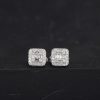 .17 CTW Diamond Stud Earrings 14K White Gold JS243E-WG