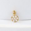 .35 CTW Diamond Pendant 14K Yellow Gold JS248P-YG