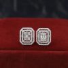 .639 CTW Diamond Stud Earrings 14K White Gold E0114-1-WG