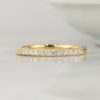 .24 CTW Diamond Half Eternity Ring 18K Yellow Gold HE421-1 YG