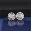 .875 CTW Diamond Stud Earrings 14K White Gold JS252E-WG