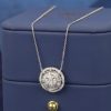 .569 CTW Diamond Necklace 14K White Gold JS252N-WG