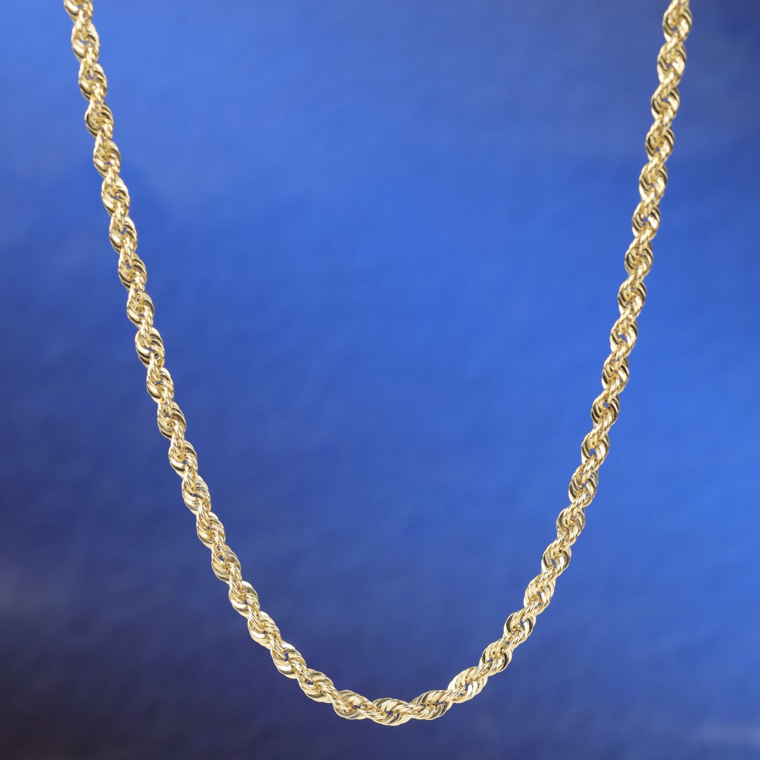 18K Yellow Gold Necklace MN45-4