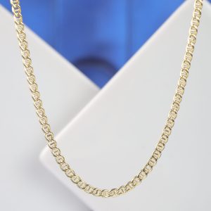 18K Yellow Gold Necklace MN54-1