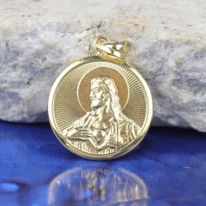 18K Yellow Gold Pendant MP11-1