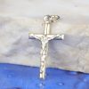 18K Yellow Gold Cross Pendant MP14-2