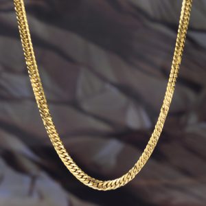 18K Yellow Gold Necklace N392-YG