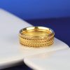 18K Yellow Gold Men’s Ring PR389-YG